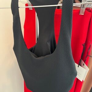 Beach Riot Yara Sports Bra - Black Medium -$70